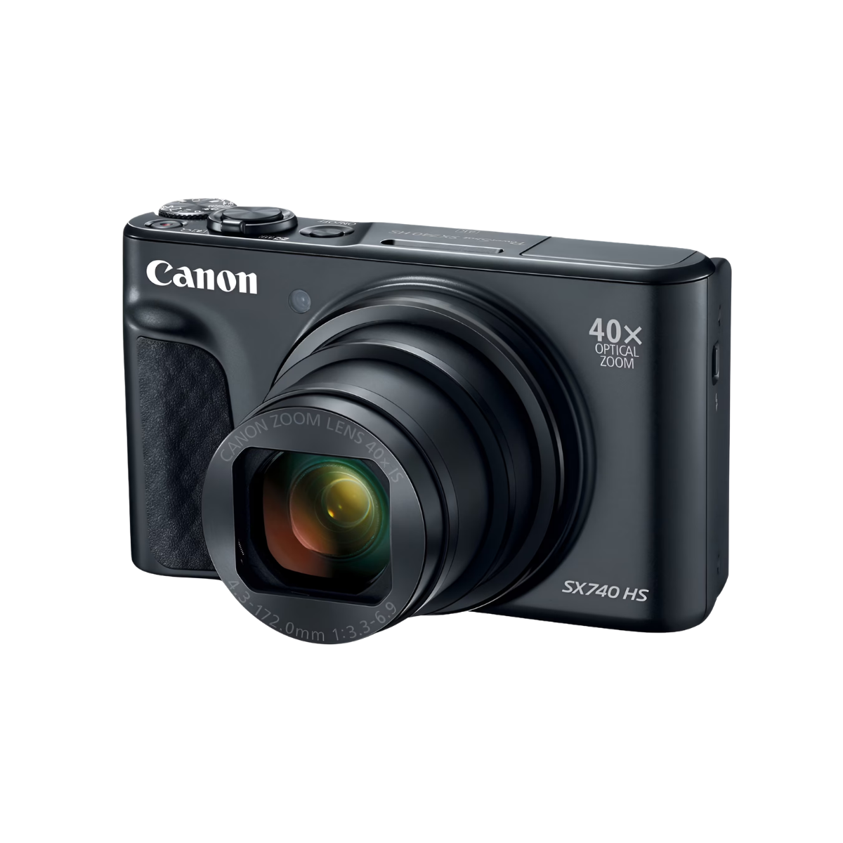 Canon PowerShot SX740 HS 20.3MP Digital Camera, 40x Zoom Black (International Version)