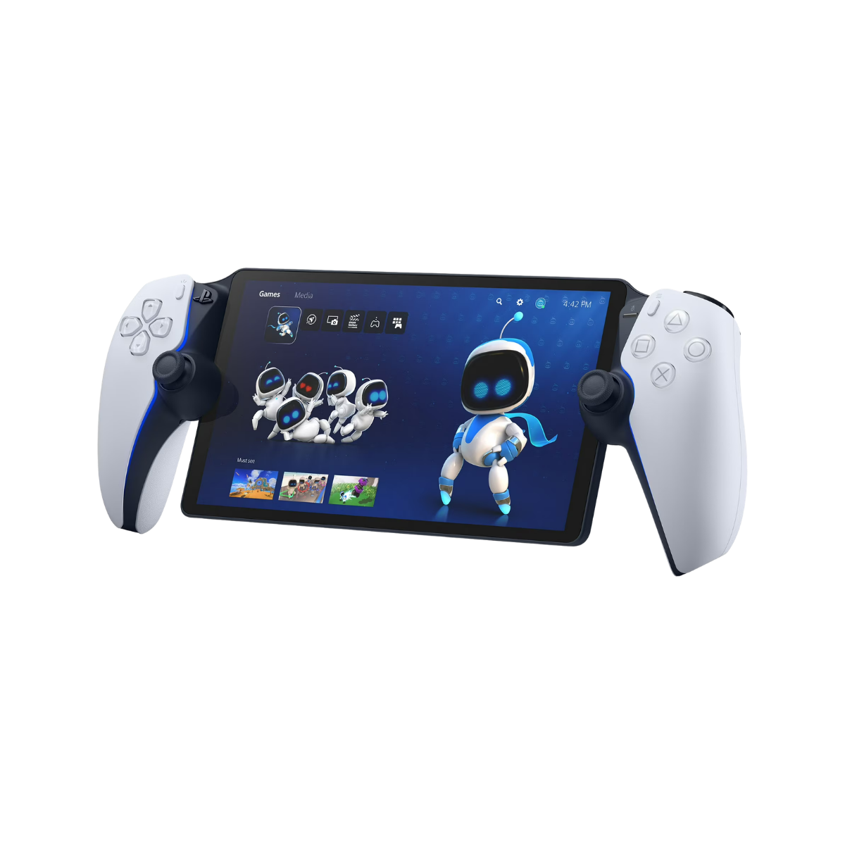 Sony PlayStation Portal Remote Player for PS5, Online Gaming, Blu-ray Player, HD Streaming, White